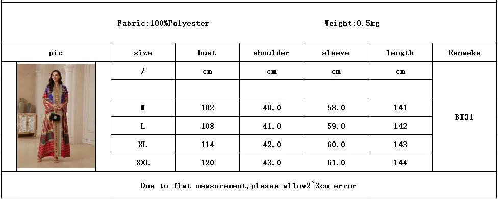 Authentic Factory Size Chart