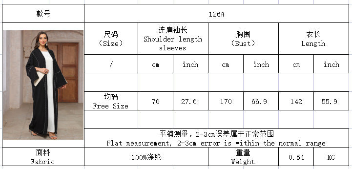 Authentic Factory Size Chart