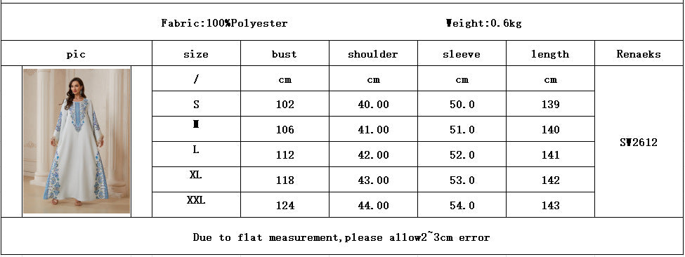 Women Stand Collar V Notch All-Around Floral Print Abaya Gold Sequin Fringe Wide Flare Sleeve Maxi Jalabiya Pastel Mint Silky Modest Gown For Eid Mubarak Ramadan Wedding Evening Party