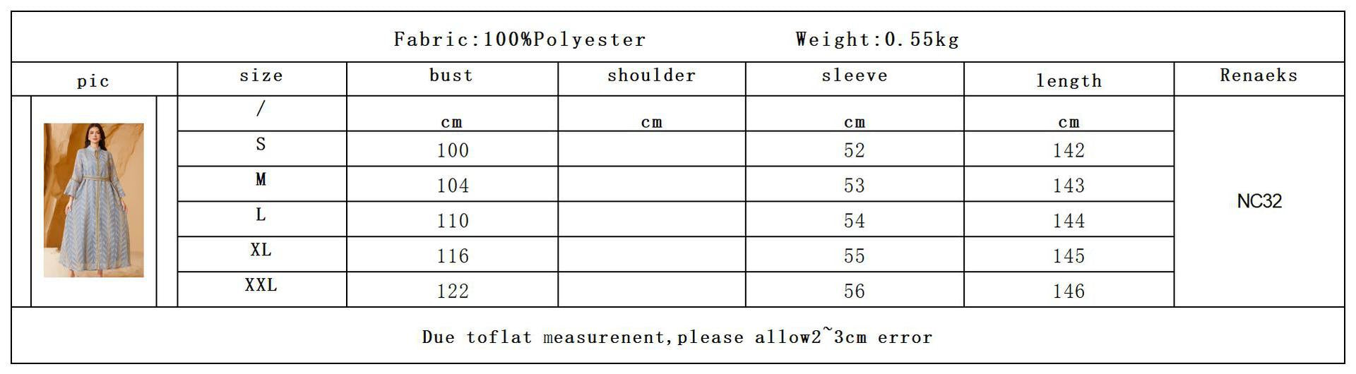 Saudi Muslim Women Premium Sheer Moroccan Kaftan Dusty Blue Golden Palm Leaf Embroidery Mandarin Collar Zip Closure Matching Waist Belt Oversize Flare Sleeve Loose Maxi Formal Outfit For All Gulf Ladies Eid Celebration Wedding Reception