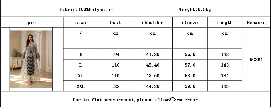 Premium Embroidered Floral Mesh Maxi Abaya Gown for Muslim Women Elegant Arabic Kaftan Robe Eid Ramadan Evening Party Dress
