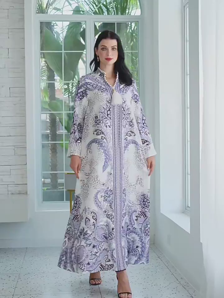 Best-selling women’s printed robes, garments embellished with faux sequins, evening gowns and abayas—elegant, exquisite and high-end fashion